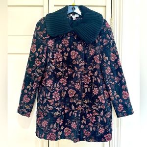 Something Navy coat size XS